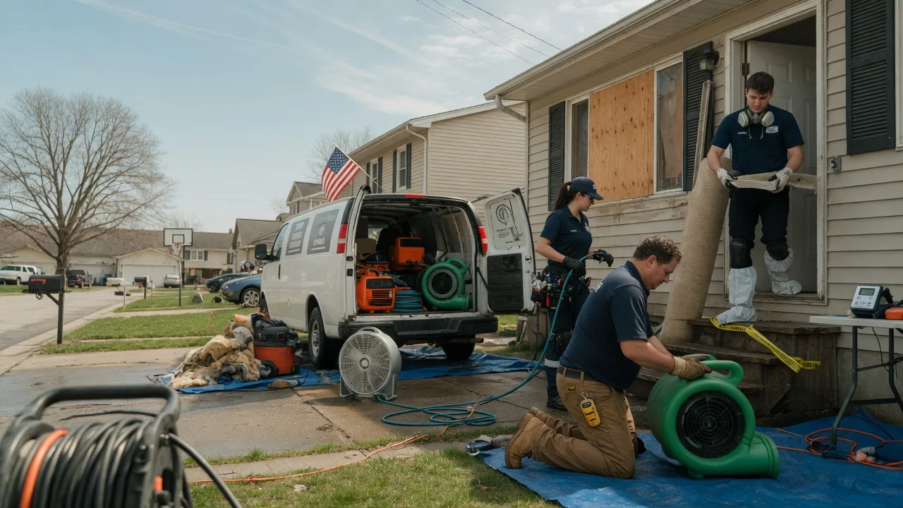 Water Damage Restoration in Estherwood, LA near me
